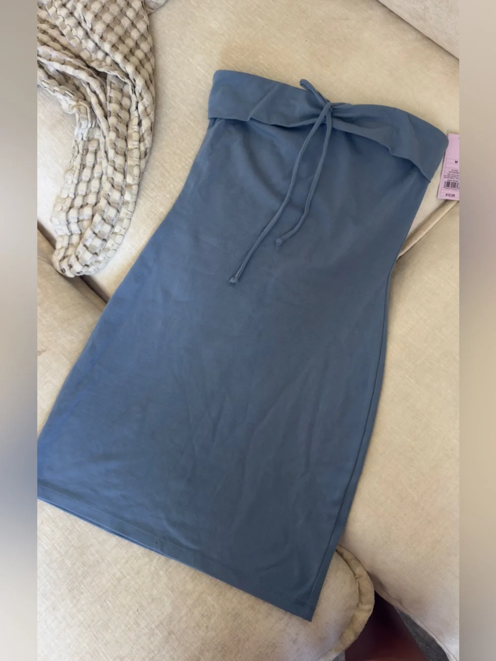NWT - Wild Fable - Blue Body-con Short Dress - Picture 2 of 7